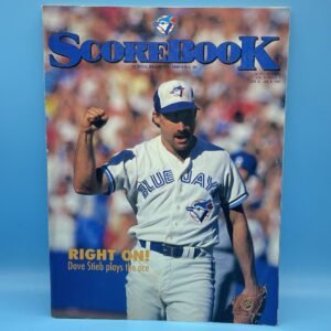 Toronto Blue Jays 1990 Jun 29 Scorebook Magazine