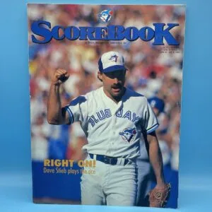 Toronto Blue Jays 1990 Jun 29 Scorebook Magazine