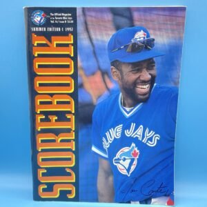 Toronto Blue Jays Scorebook Magazine Summer I from 1992