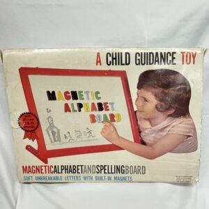 Magnetic Alphabet and Spelling Board from A Child Guidance Toy 1960s