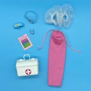 Doctor Barbie Clothes and Accessories Lot from 1987