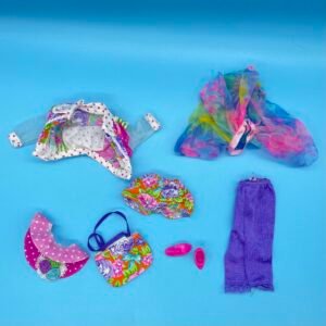 Teen Talk Barbie Clothes and Accessories Lot from 1991