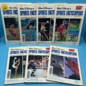 Walt Disney’s Sports Encyclopedia Canadian Edition Vol 1-7 from 1986
