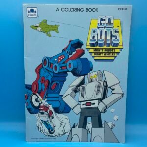 Gobots Coloring Book from Golden 1985