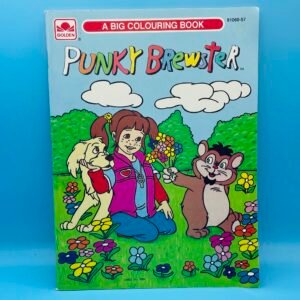 Punky Brewster Colouring Book from Golden 1986