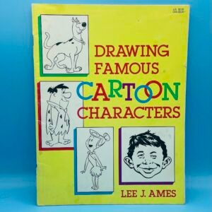 Drawing Famous Cartoon Characters Book from Willowisp Press 1987
