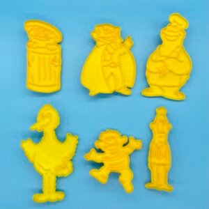 Sesame Street Cookie Cutter Lot from Wilton 1977