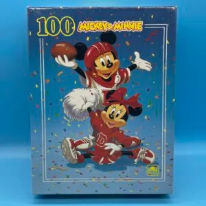 Mickey & Minnie 100pc Jigsaw Puzzle from Golden 1990s Sealed